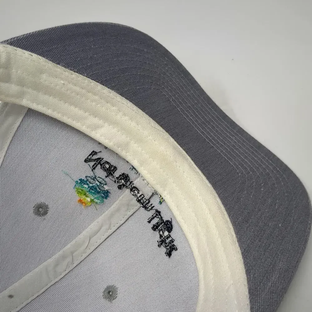 Port Authority Trucker Hat Gray One Size Mesh Snapback Mercy Hospital Logo Hat